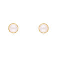 Gemset Ear Stud- Opensetting