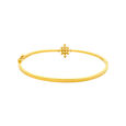 Diamond Bracelet In Stiff Patern