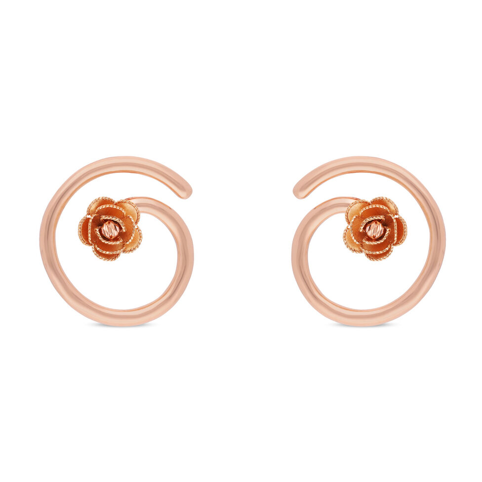 Gold Vallies/Hoops in Filigree pattern