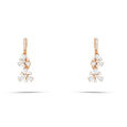 Diamond Earstud Set With 'J" Pattern