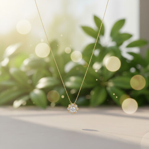CP set with solitaire and cluster Dia