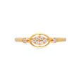 GEMSET GOLD LADIES RING IN CASTING