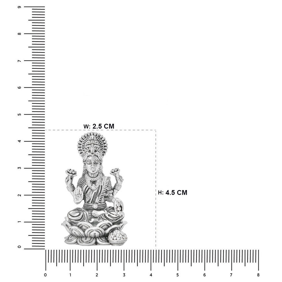 Idol Lakshmi sitting w/o Prabhavali
