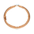 Diamond Bracelet In Stiff Patern