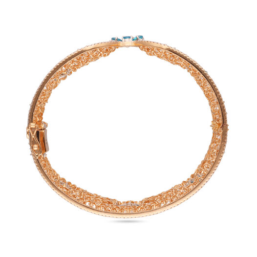 Diamond Bracelet In Stiff Patern
