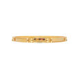 Gold Bangle pair in Sheet work,