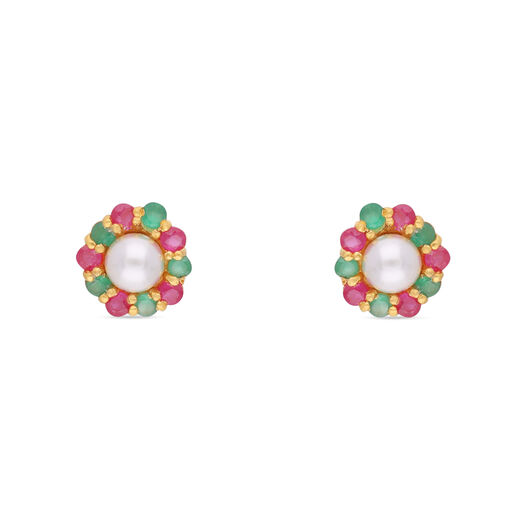 Gold Ear StudsHoney Bee-Kids 1-12 yr