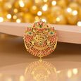 GOLD PENDANT IN KUNDALAVELAI DESIGN