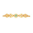 Plain Gold Flexi Bracelet,Casting design