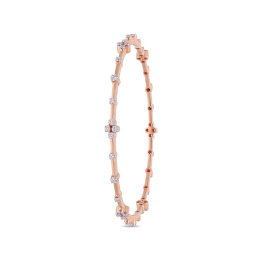 Diamond Bracelet In Diamond Open Setting
