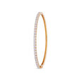 Diamond Bracelet In Stiff Patern