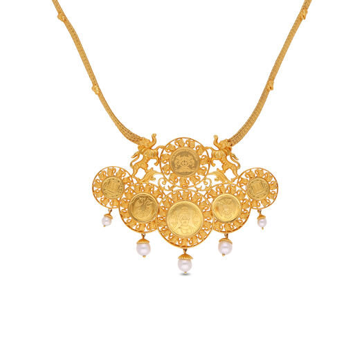 GEMSET NECKLACE IN SPREZZATURA DESIGN