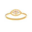 GEMSET GOLD LADIES RING IN CASTING