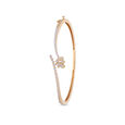 Diamond Bracelet In Stiff Patern