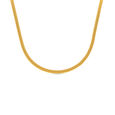 Plain Gold Chain Handmade �Snake� Design