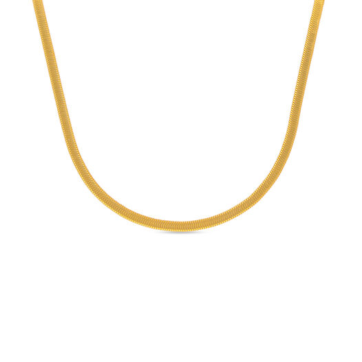 Plain Gold Chain Handmade �Snake� Design