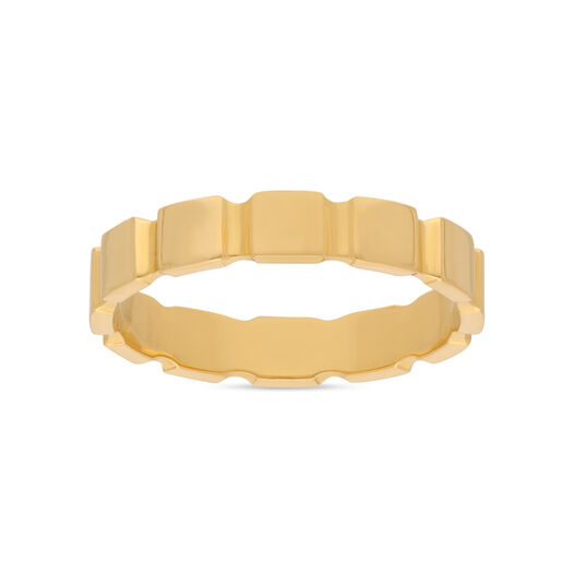 PLAIN GOLD LADIES RING IN CASTING