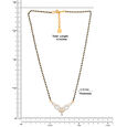 CP of black beads with a Dia PN - 2 loop