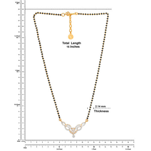 CP of black beads with a Dia PN - 2 loop
