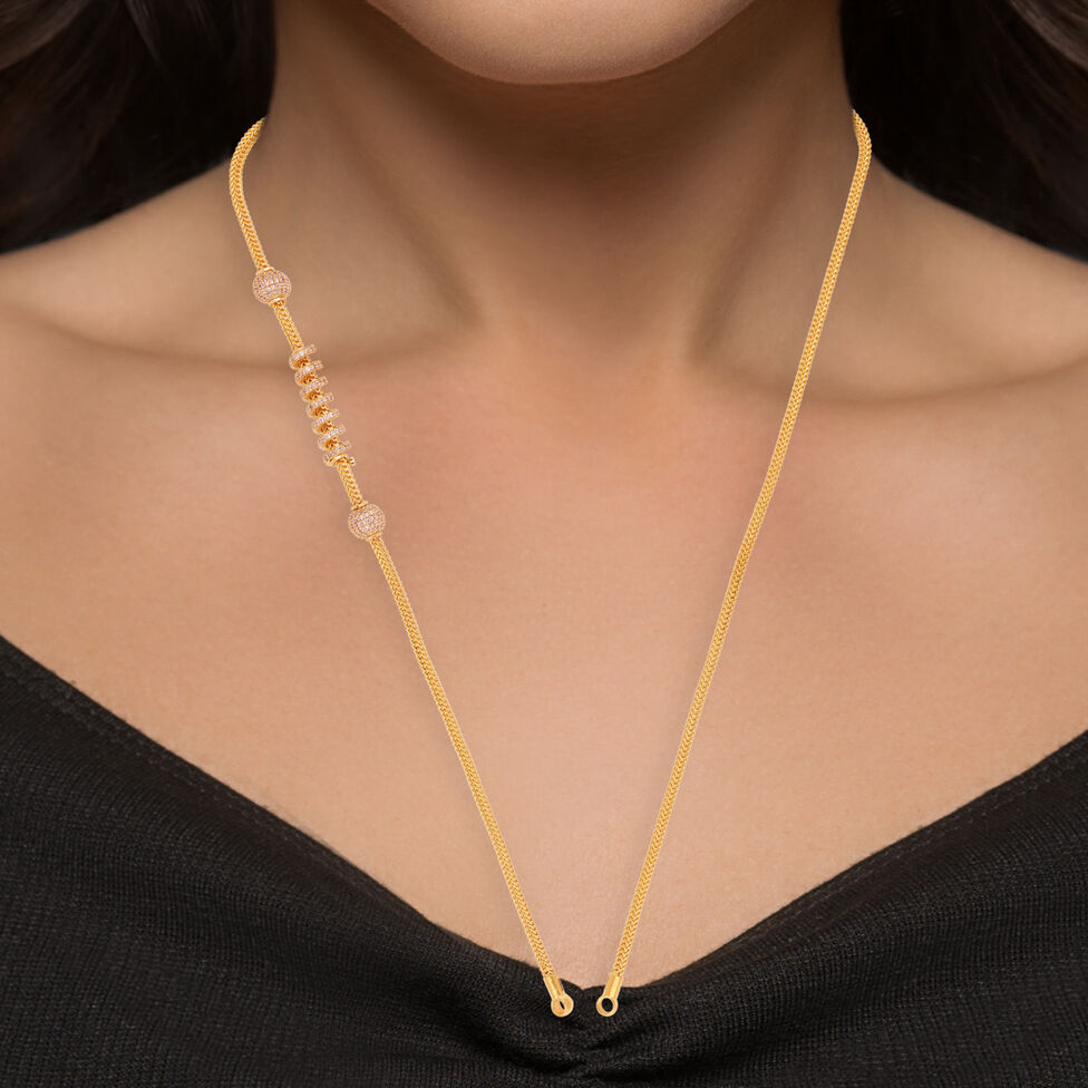 Plain Gold Mopu Chain � Machine+Handmade