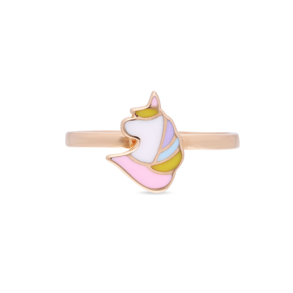 PlainGold Ring'HoneyBee'kids1-12