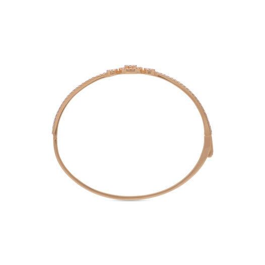 Diamond Bracelet In Stiff Patern