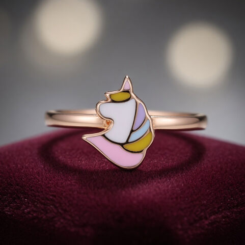 PlainGold Ring'HoneyBee'kids1-12
