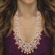 Diamond Neckalce In Close Setting Patt