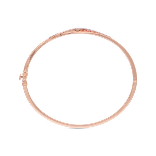 Diamond Bracelet In Stiff Patern