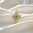 Diamond Mopu Set with Diamonds &Gemstone
