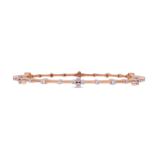 Diamond Bracelet In Diamond Open Setting