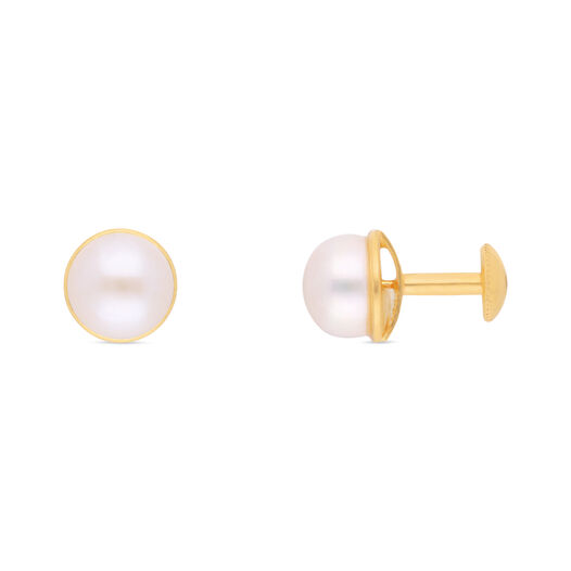 Gemset Ear Stud- Opensetting