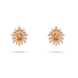 Diamond Earstud Set With Fancy Design