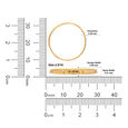Gold Bangle pair in Sheet work,