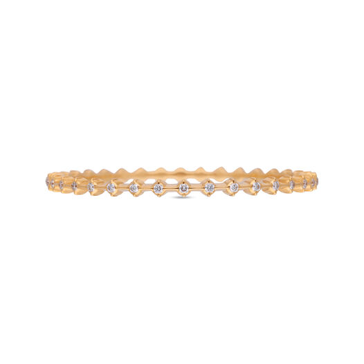 Diamonds Bangles in Gap Pattern