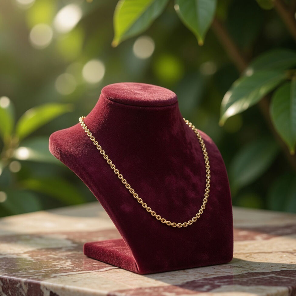 Plain Gold Hand made Chain variants