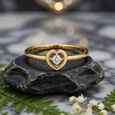 GEMSET GOLD LADIES RING IN CASTING