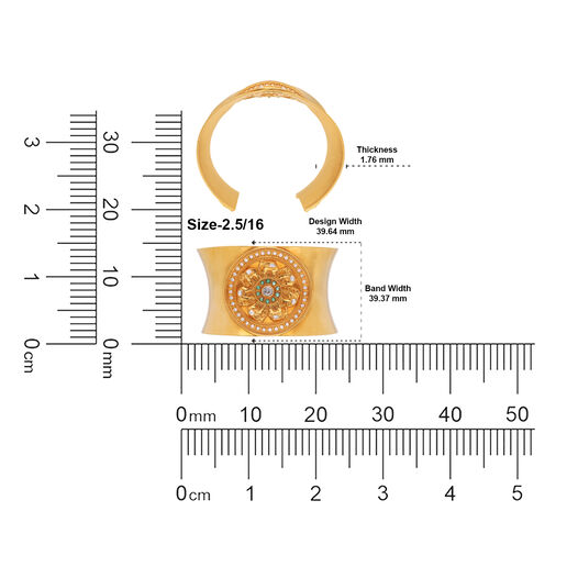 Uncut Diamond, Gemset bangle, open set