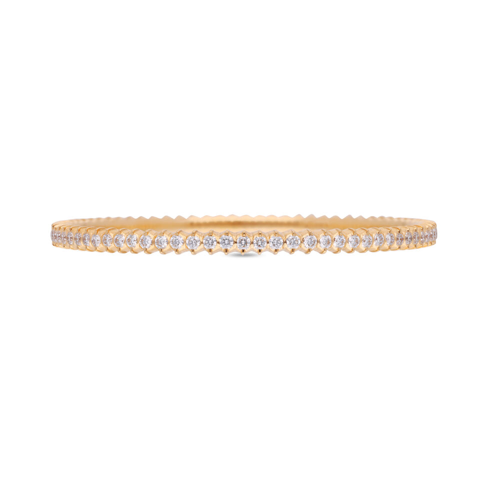 Dimaond Bangle Odd With Gem In Closeset