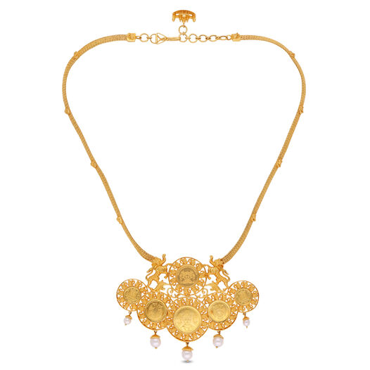 GEMSET NECKLACE IN SPREZZATURA DESIGN