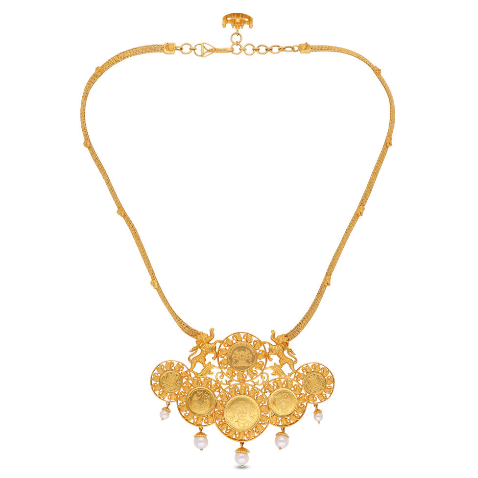 GEMSET NECKLACE IN SPREZZATURA DESIGN