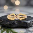 GEMSET GOLD LADIES RING IN CASTING