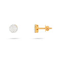 Diamond Earstud In Pressure Setting