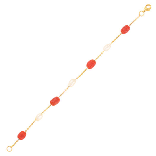 GEMSET BANGLE TIES WITH GOLD WIRES