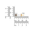 GEMSET NOSE SCREW IN CASTING