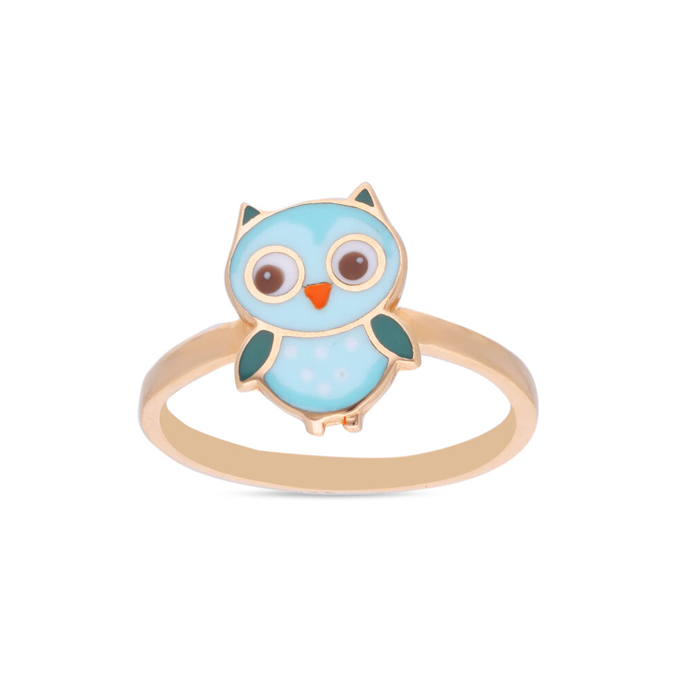 PlainGold Ring'HoneyBee'kids1-12