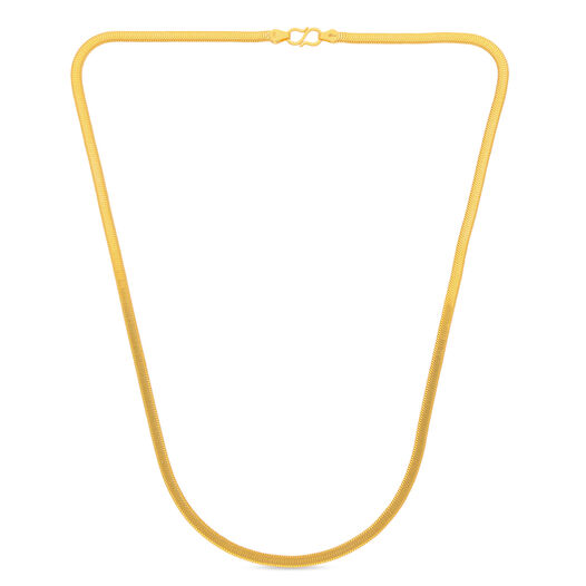 Plain Gold Chain Handmade �Snake� Design