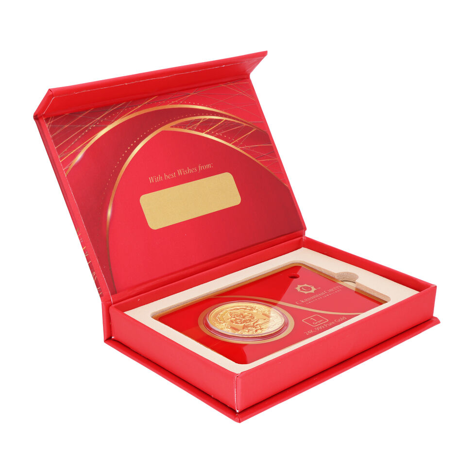 1 gm Gold Foil Coin - Ganesha