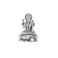 Idol Lakshmi sitting w/o Prabhavali