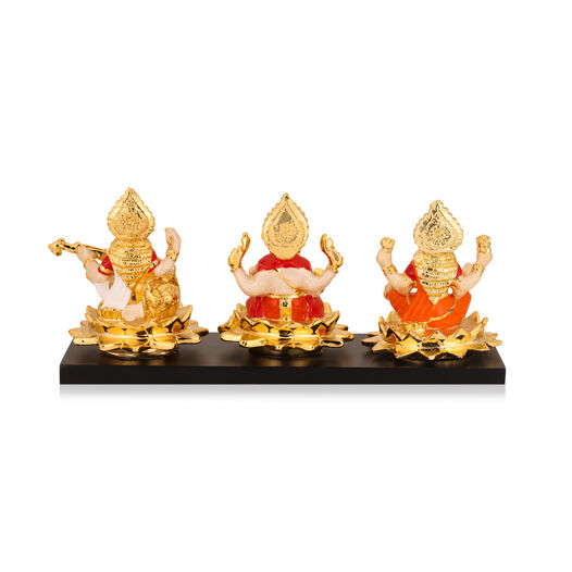 AR-PWT-02SB PEARL LAXMI GANESHA SARASWAT